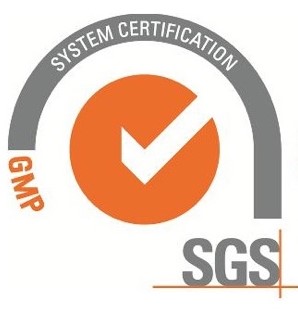 Logo GMP System Certification SGS Certificados de calidad